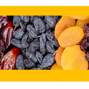 Frutas deshidratadas