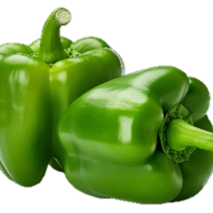 Pimiento morrón verde